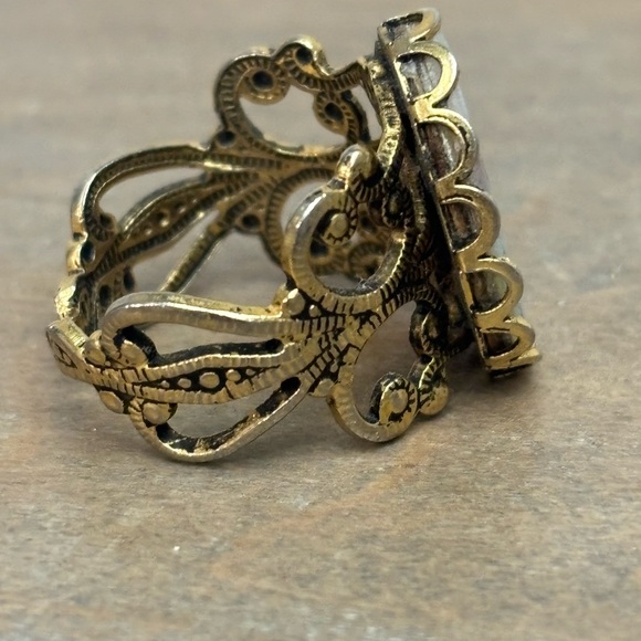 Vintage Zuni Cardinal Adjustable Ring - Picture 5 of 8